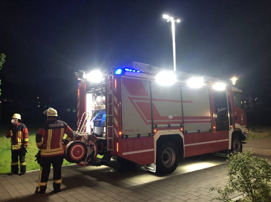 Freiwillige Feuerwehr Breitnau beim Einsatz