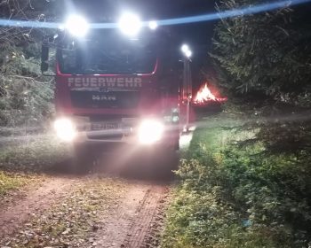 Freiwillige Feuerwehr Breitnau beim Einsatz