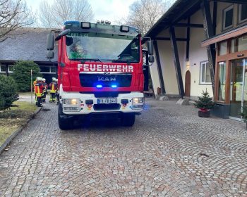 Freiwillige Feuerwehr Breitnau beim Einsatz