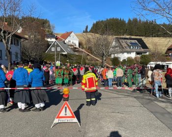 Freiwillige Feuerwehr Breitnau beim Einsatz