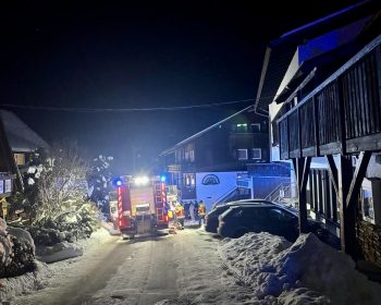 Freiwillige Feuerwehr Breitnau beim Einsatz