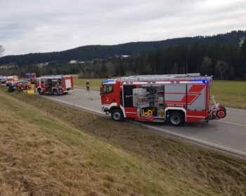 Freiwillige Feuerwehr Breitnau beim Einsatz