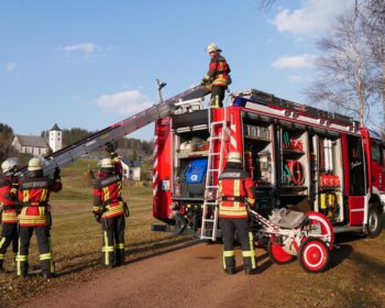 Freiwillige Feuerwehr Breitnau beim Einsatz