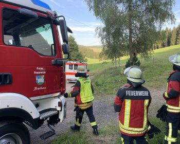 Freiwillige Feuerwehr Breitnau beim Einsatz
